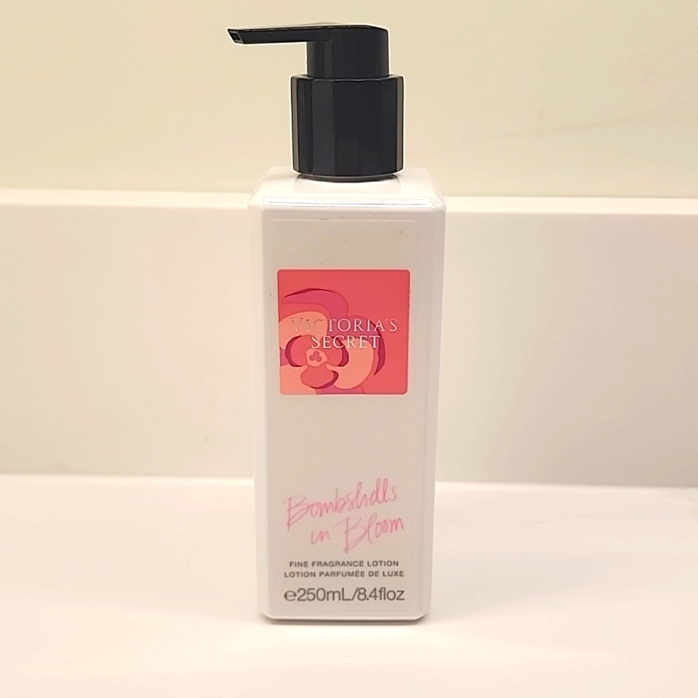 2 Victoria Secret Bombshell In Bloom fragrance lotion 8.4 oz.